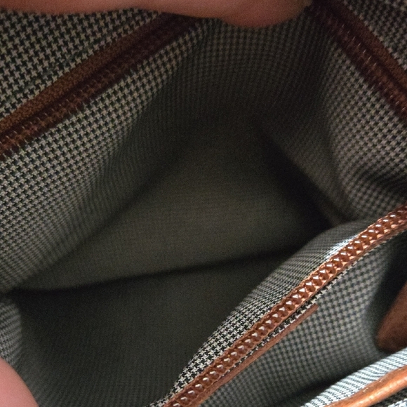 Brown Leather Crossbody Bag by Spikes & Sparrow - Picture 8 of 9